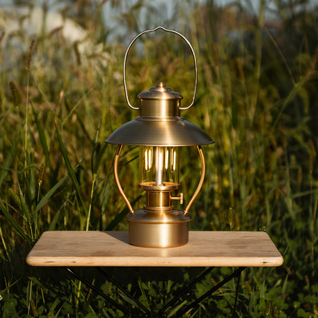 Outdoor LED Lantern  Black Iron Battery Powered Table Lamp - Product detail 17