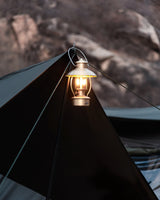 Outdoor LED Lantern  Black Iron Battery Powered Table Lamp - Product detail 16