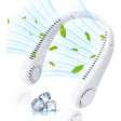 Portable Neck Cooling Fan  Hands-Free 360 Airflow Design - Product showcase