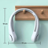 Portable Neck Cooling Fan  Hands-Free 360 Airflow Design - Detailed view