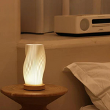 Modern Wave Table Lamp  Pleated Shade Design - Product detail 17