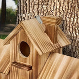 Wooden Birdhouse Feeder  Multi-Nest Garden Design - Product detail 4