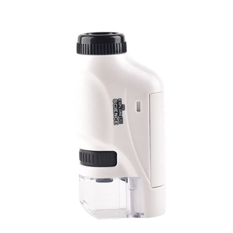 Pocket Microscope for Kids  120x Magnification with LED Light - Product showcase
