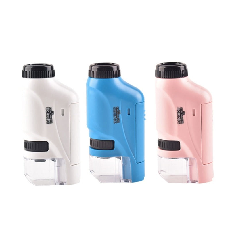 Pocket Microscope for Kids  120x Magnification with LED Light - Detailed view