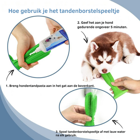 Dog Dental Care Toy  Natural Rubber Teeth Cleaning Chew - Product detail 4