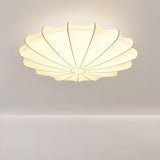 Shell Ceiling Light  Elegant Fluted Design - Product example