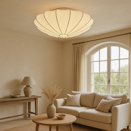 Shell Ceiling Light  Modern Scalloped Design - Product example