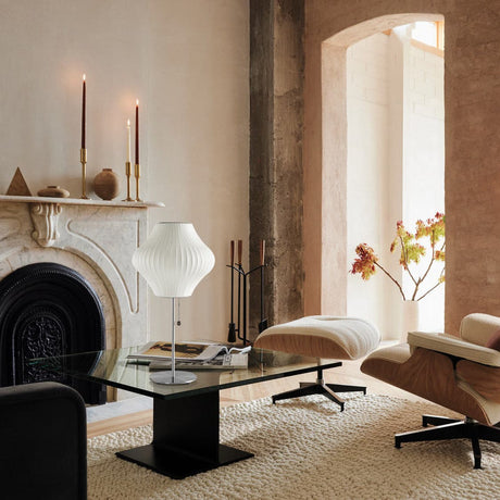 Modern Table Lamp  White Bubble Shade Design - Product detail 20