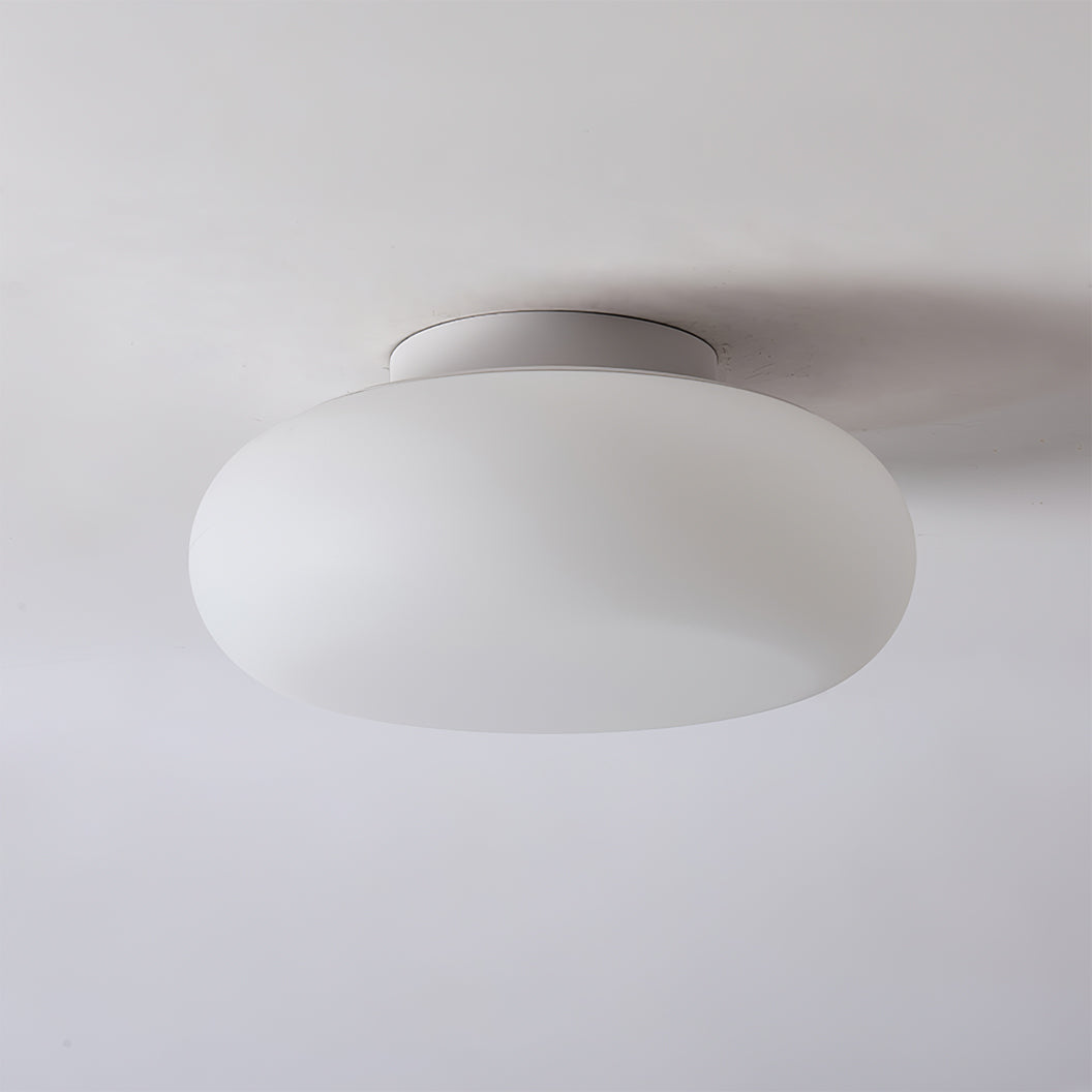Modern LED Ceiling Light  White Oval Minimalist Design - Product detail 16