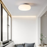 Modern LED Ceiling Light  White Oval Minimalist Design - Product detail 13