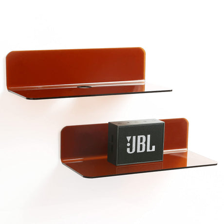 Acrylic Floating Shelves  Vibrant Modern Wall Mount Set - Product detail 8