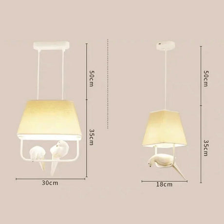 Rattan Pendant Light  Bird Cage Design with Decorative Bird - Product detail 9