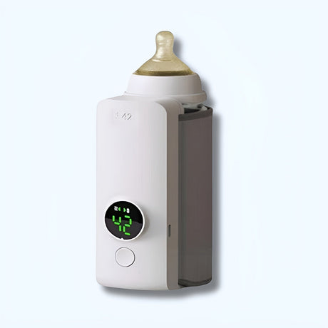 Portable Baby Bottle Warmer | Digital Temperature Control with 6 Heat Settings