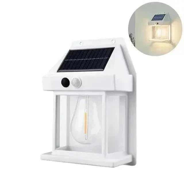 Vintage Solar Wall Light  Motion Sensor LED Lantern - Product detail 5