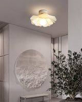 Floral Ceiling Light  White Acrylic Petal Design - Product detail 6