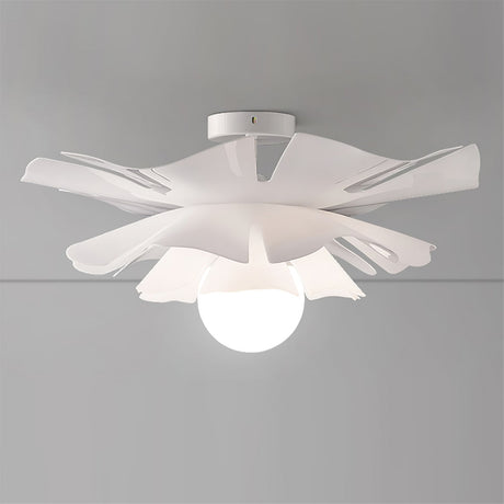 Floral Ceiling Light  White Acrylic Petal Design - Product detail 14