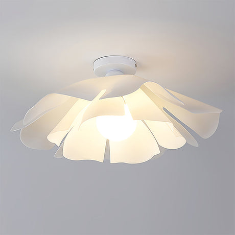 Floral Ceiling Light  White Acrylic Petal Design - Product detail 13