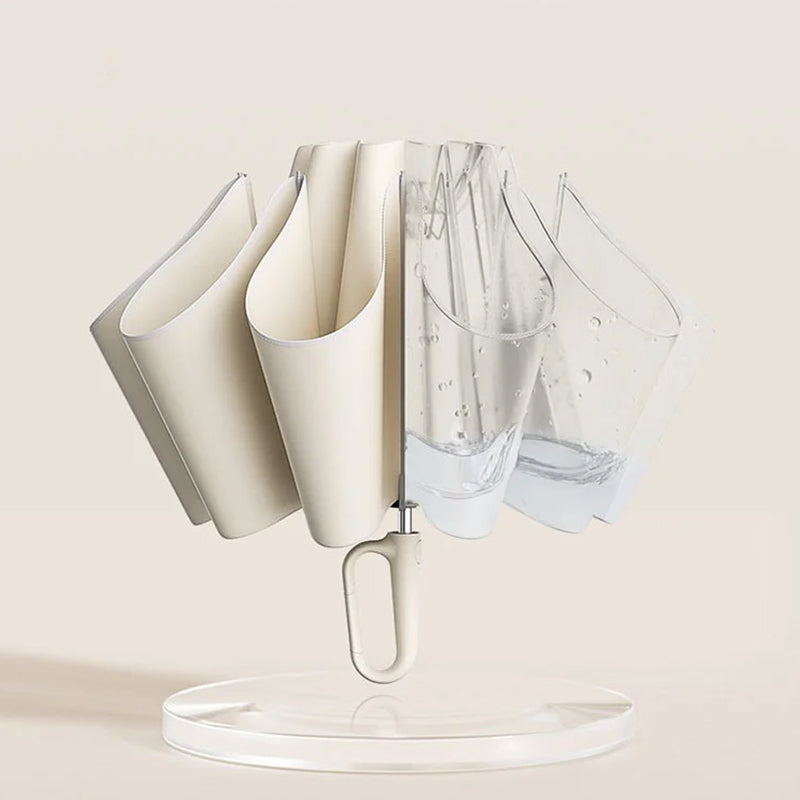 Compact Travel Umbrella  Windproof Folding Design with Safety Reflectors - Product detail 7