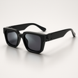 Black Square Sunglasses  UV-400 Protection Unisex Frame - Product showcase