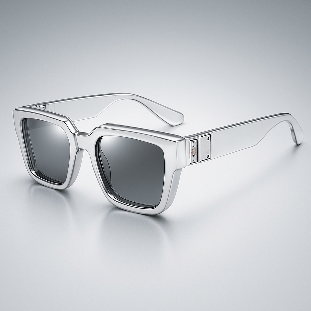 Black Square Sunglasses  UV-400 Protection Unisex Frame - Product detail 6