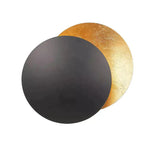 Modern Eclipse Wall Light  Gold Metal Solar Design - Product detail 8