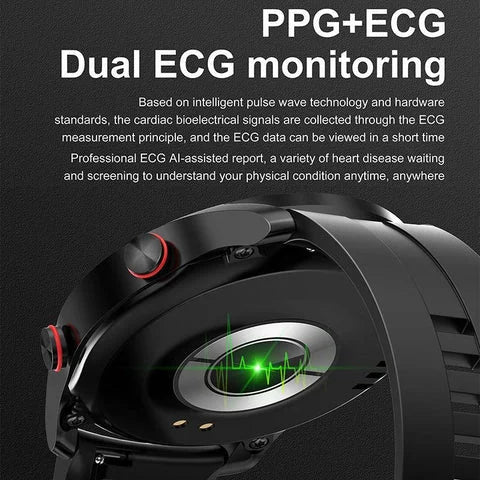 Smart Health Watch  Blood Glucose Monitor With Heart Rate Tracking - Product detail 9