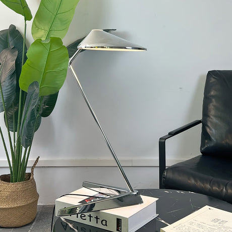 Modern LED Desk Lamp  Chrome Z-Shape Design - Product detail 8