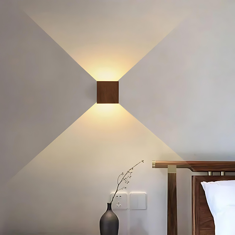 NordiLume  Stylish Natural Wood Scandinavian Wall Light Fixture - Product detail 4