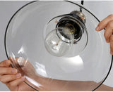 Scandinavian Ceiling Light  Glass Bowl Pendant Design - Product example
