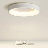 Modern LED Ceiling Light  Round White Minimalist Design - Product showcase