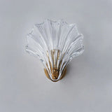 Coastal Wall Sconce  Shell-Shaped Glass Design - Product detail 6