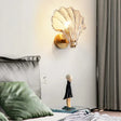 Coastal Wall Sconce  Shell-Shaped Glass Design - Product detail 5