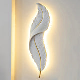 Feather Wall Light  Modern LED Backlit Design - Product showcase