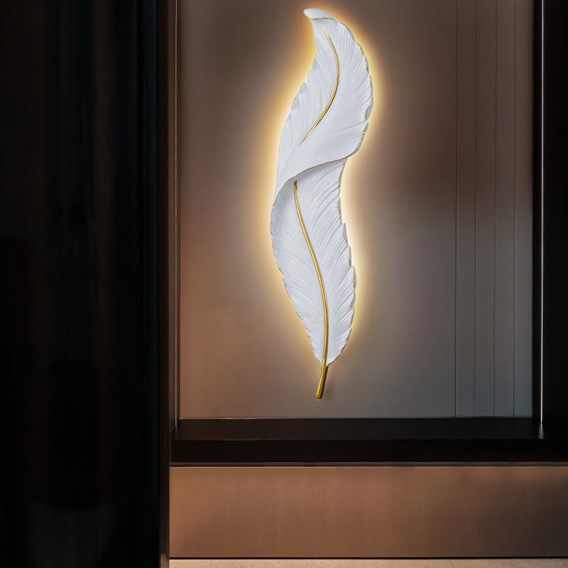 Feather Wall Light  Modern LED Backlit Design - Product detail 6