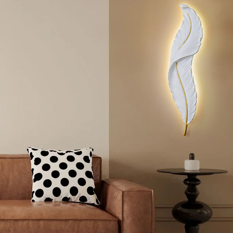 Feather Wall Light  Modern LED Backlit Design - Product example