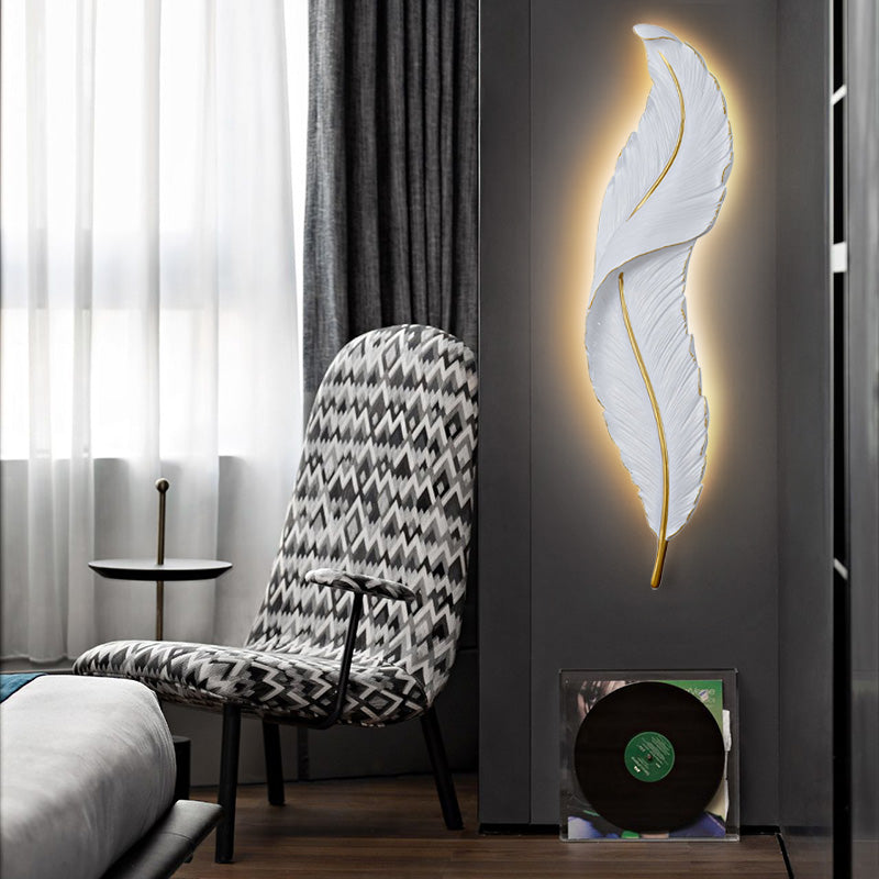 Feather Wall Light  Modern LED Backlit Design - Product detail 7