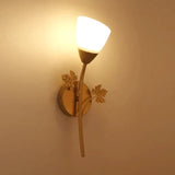 Botanical Wall Light  Gold Leaf Design LED Sconce - Product showcase
