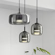 Modern Glass Pendant Light  Amber Dome Collection - Product detail 5