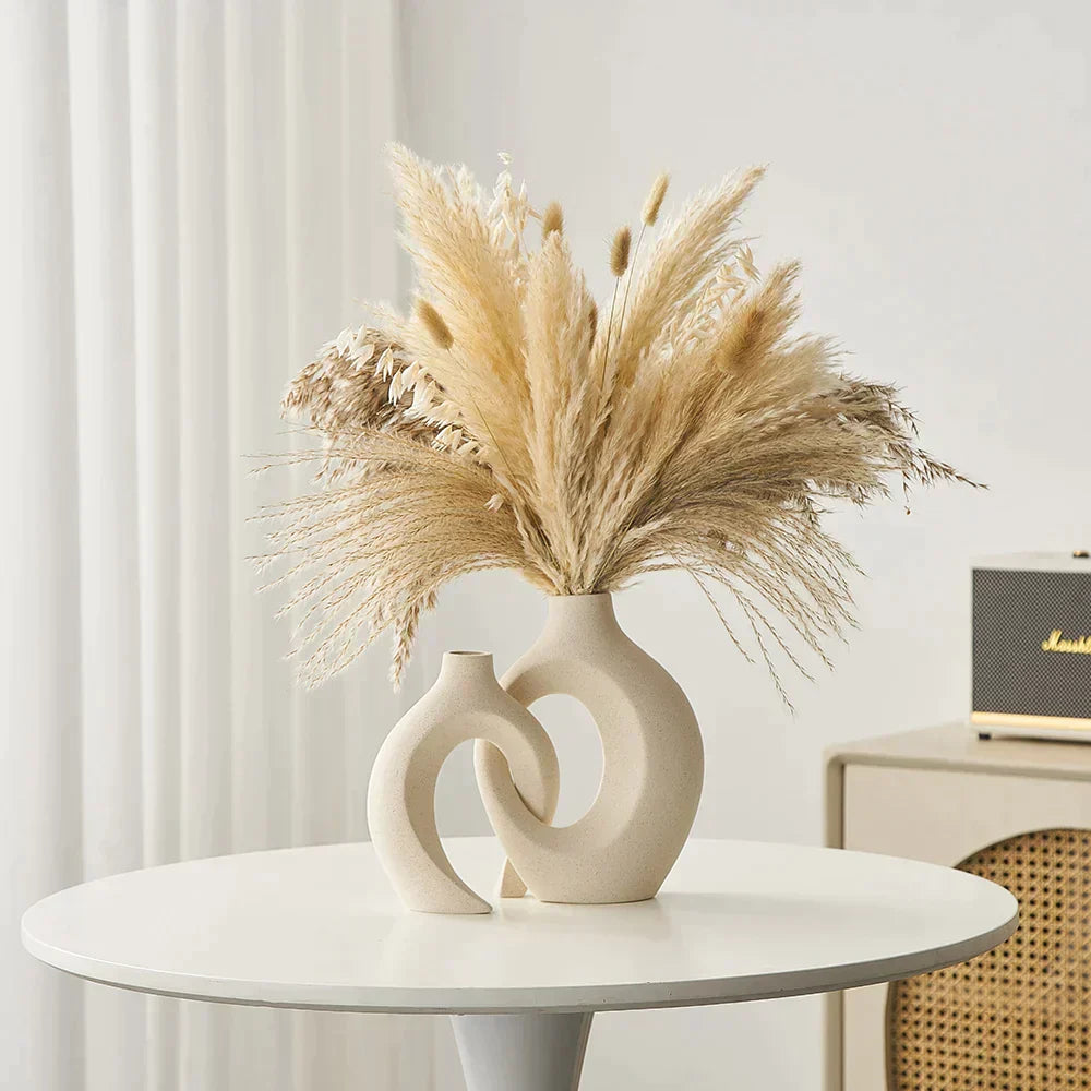 Modern Ceramic Vase  Minimalist Sculptural Design - Product detail 7