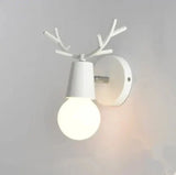 Nordic Wall Sconce  Antler Design Wood Accent - Product detail 9