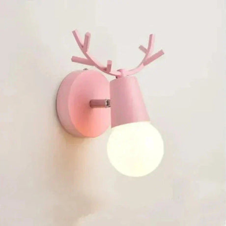 Nordic Wall Sconce  Antler Design Wood Accent - Product detail 13