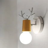 Nordic Wall Sconce  Antler Design Wood Accent - Product detail 6