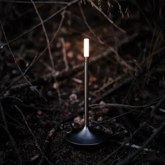 Nordic LED Candle Holder  Brushed Aluminum Dimmable Design - Product detail 4