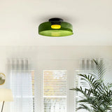 Modern Glass Ceiling Light  Layered Smoke Shade Design - Product detail 20