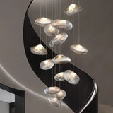 Modern Glass Chandelier  Floating Petal Design - Product detail 5