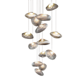 Modern Glass Chandelier  Floating Petal Design - Product detail 6