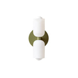 Nordic Wall Light  Brass  White Glass Double Sconce - Product detail 8