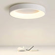 Modern LED Ceiling Light  Round Minimalist White Design - Product showcase