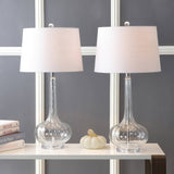 Modern Ceramic Table Lamp  Blush Pink Base with White Shade - Product detail 6
