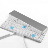 Foldable Bluetooth Keyboard  Magnetic Phone Stand Design - Detailed view